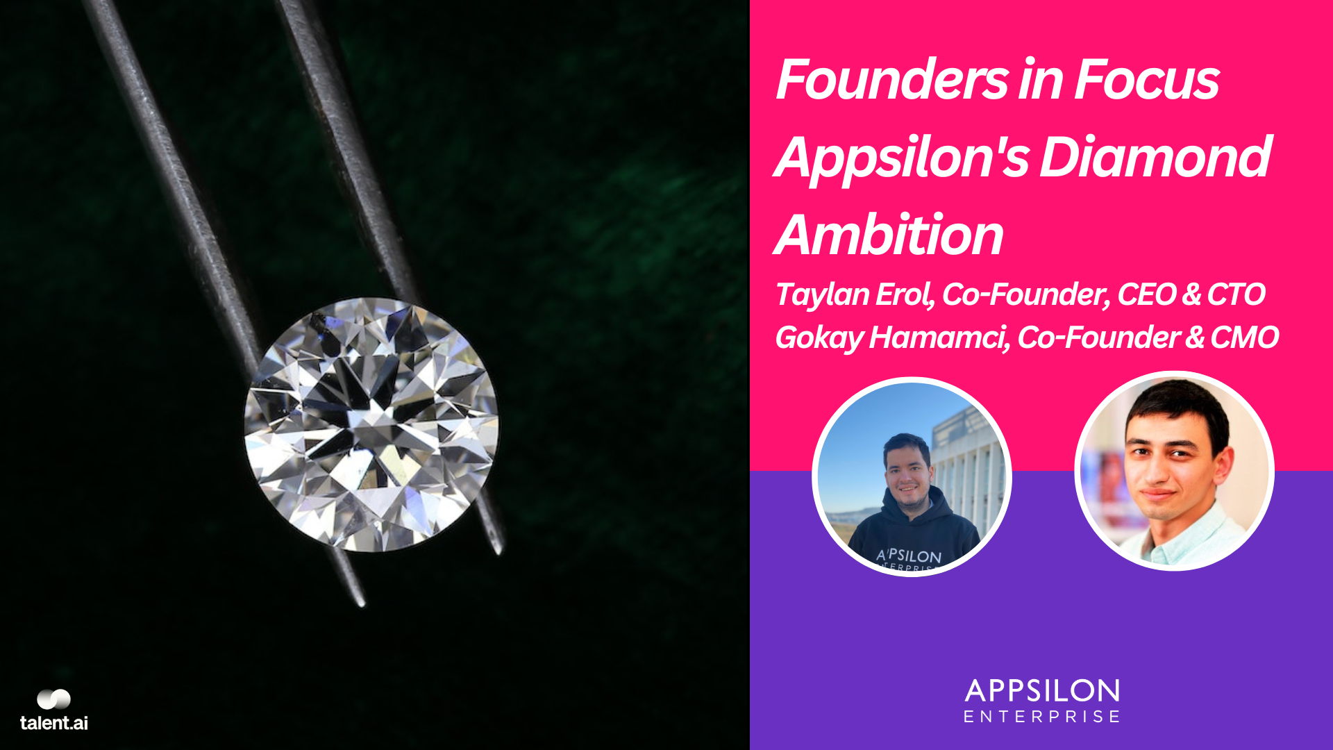 Appsilon founders on diamond creation, startups and the founders journey