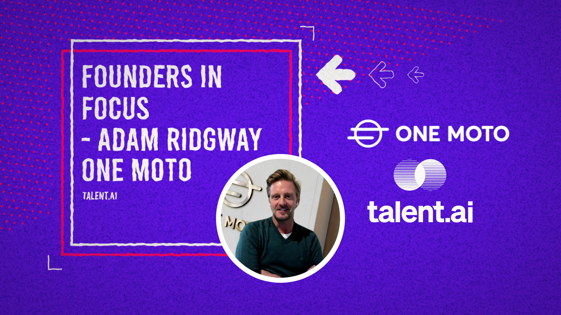 Founders In Focus - Decarbonizing the last mile with Adam Ridgway from One Moto